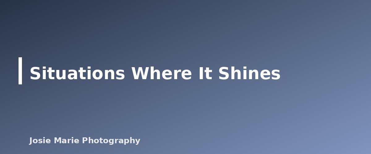 Situations Where It Shines - section banner for Back-Button Focus for Beginners