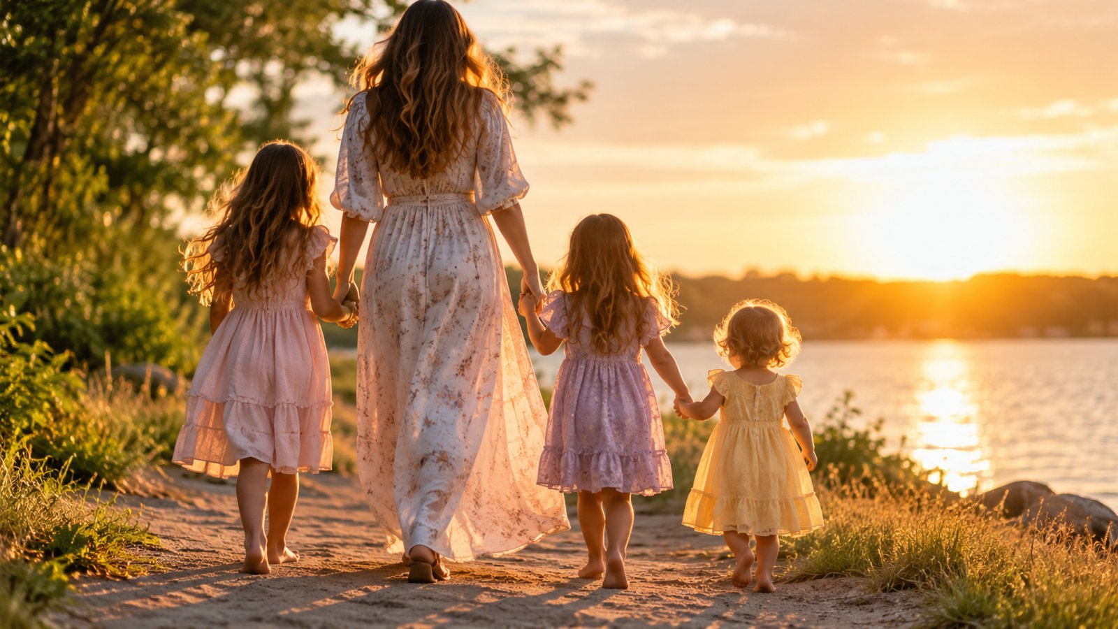 How Light Changes Through the Day - Best Time of Day for Family Photos by Season