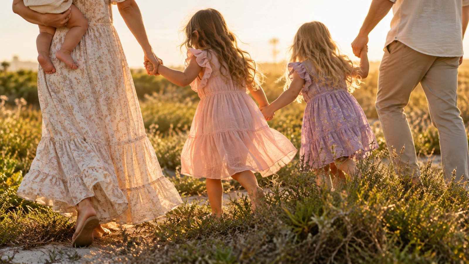 Plan Around Children, Not Just the Sun - Best Time of Day for Family Photos by Season
