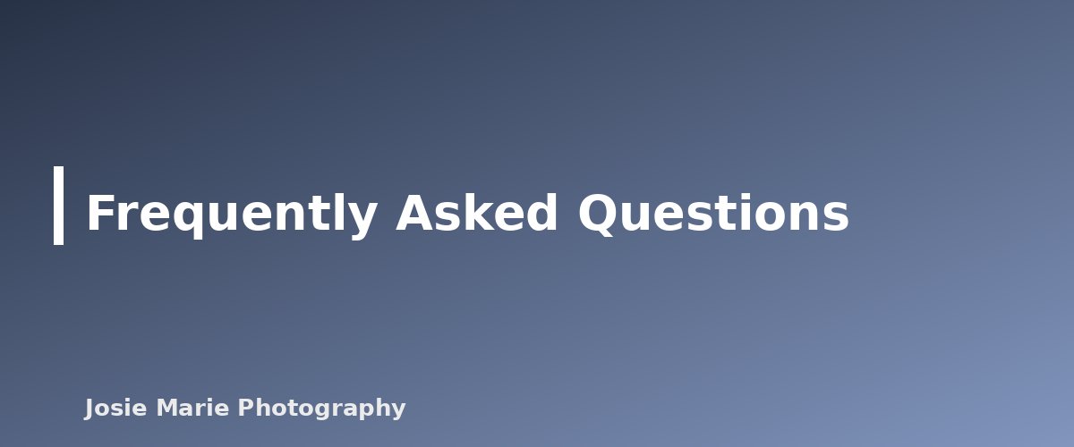 Frequently Asked Questions - section banner for Exposure Triangle Explained