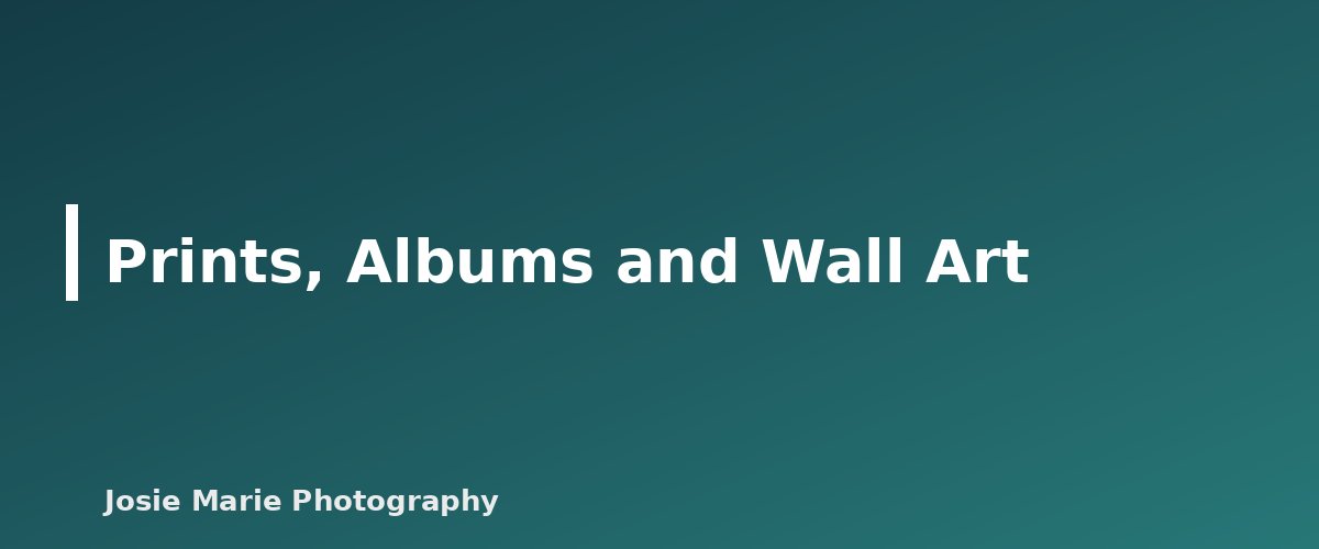 Prints, Albums and Wall Art - illustration for How to Deliver Photos to Clients: Online Galleries, Prints and Licensing Basics